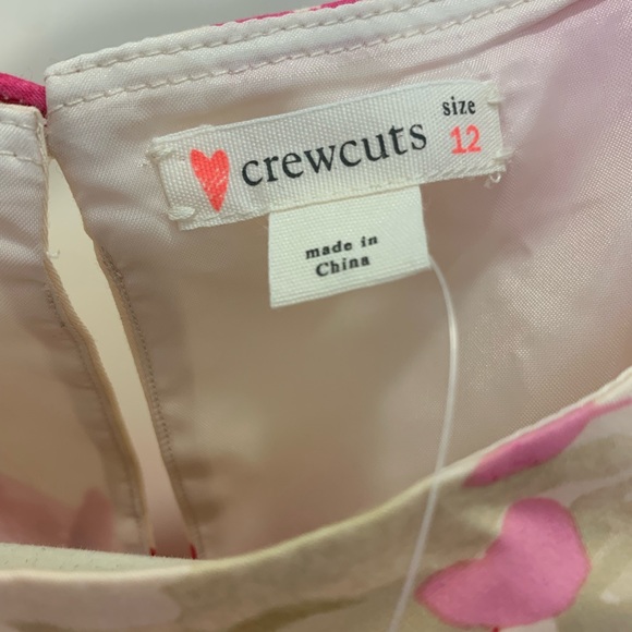 🌟HOST PICK🌟 BNWT CREWCUTS/JCREW GIRLS FLORAL FANCY DROP WAIST FORMAL DRESS💕12 - Picture 8 of 10